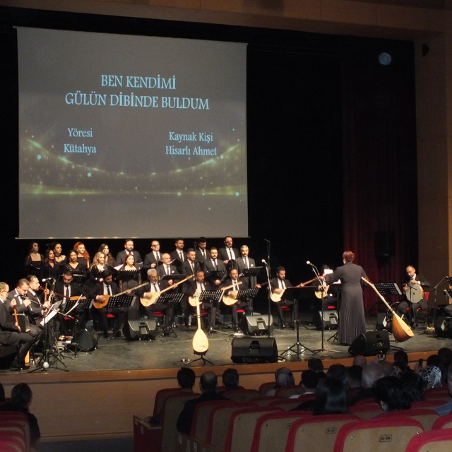 Sivas'ta Türk Halk Müziği konseri düzenlendi