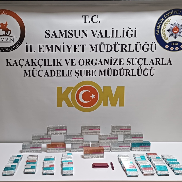 Samsun'da kaçakçılıkla mücadele kapsamında 4 zanlı yakalandı