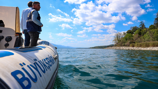 Sapanca Gölü havzasında kaçak su kullanımına karşı denetim