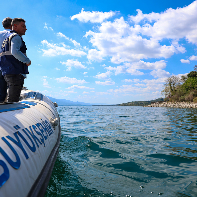 Sapanca Gölü havzasında kaçak su kullanımına karşı denetim