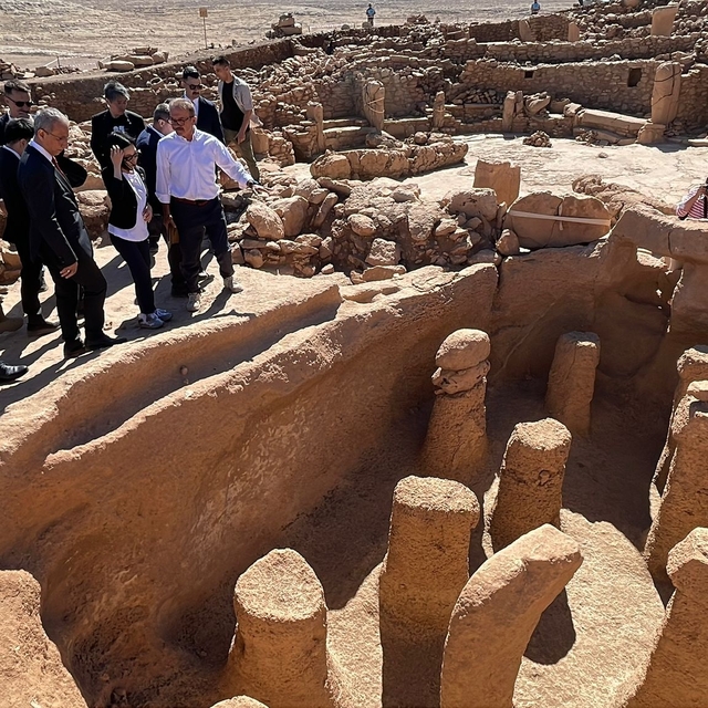 Japon Prensesi Akiko Mikasa, Harbetsuvan ve Karahantepe kazı alanlarını gez...