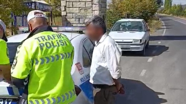 Otomobiliyle ters yönde gidip kazaya neden olan sürücüye 10 bin TL ceza