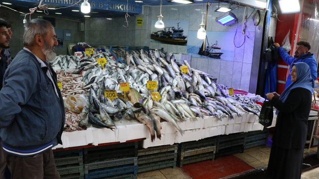 Tezgahlarda balık çeşidi arttı; Karadeniz hamsisi de yolda