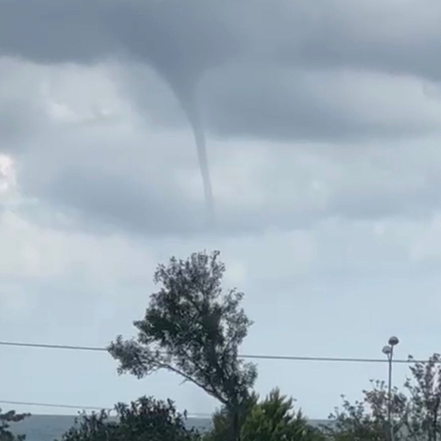 Ordu'da denizde hortum oluştu