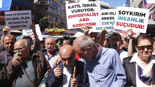 Başkentte engelli derneklerinden "Gazzeli görme engelli genç kızın çığlığını duyun" çağrısı