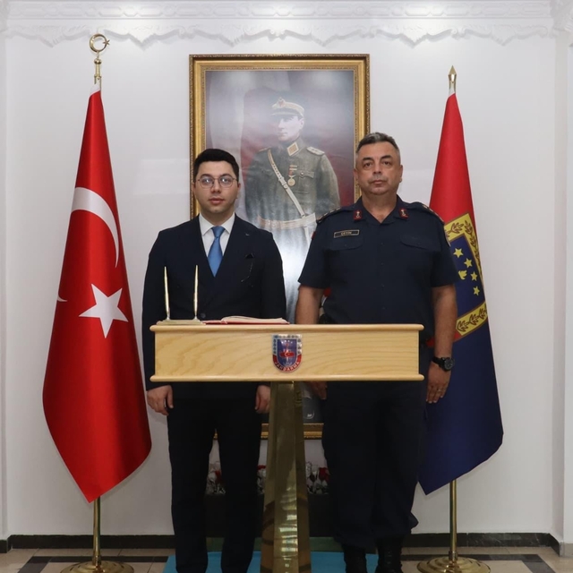 Almus Kaymakamı Çömen'den İl Jandarma Komutanı Çetin'e ziyaret