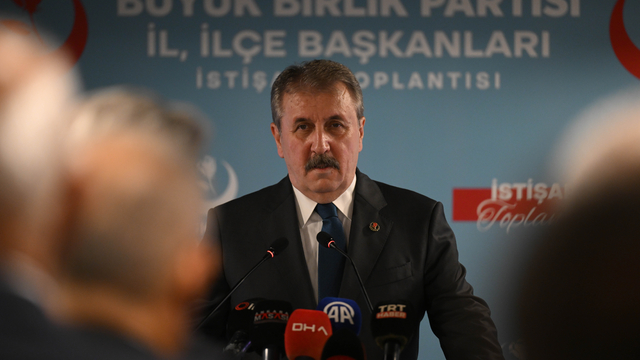 BBP Genel Başkanı Destici, basın toplantısı düzenledi: