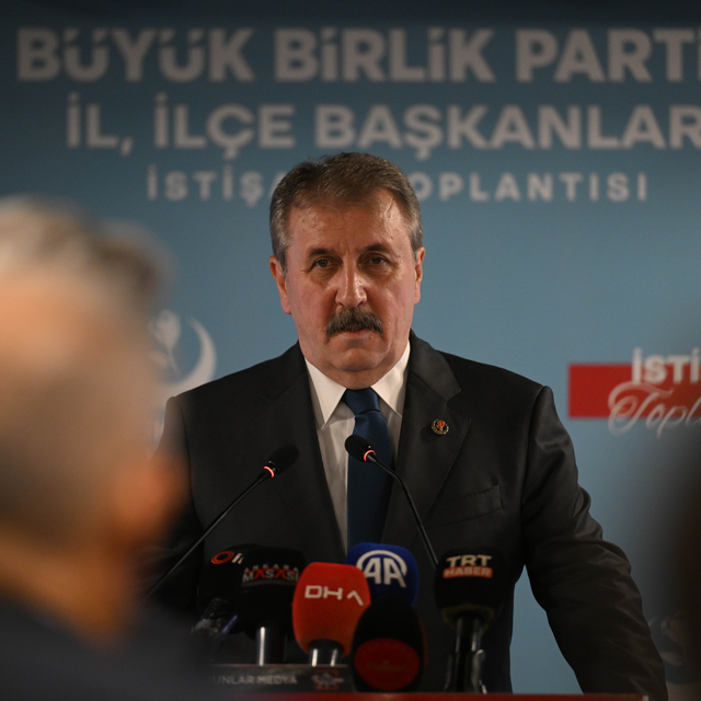 BBP Genel Başkanı Destici, basın toplantısı düzenledi: