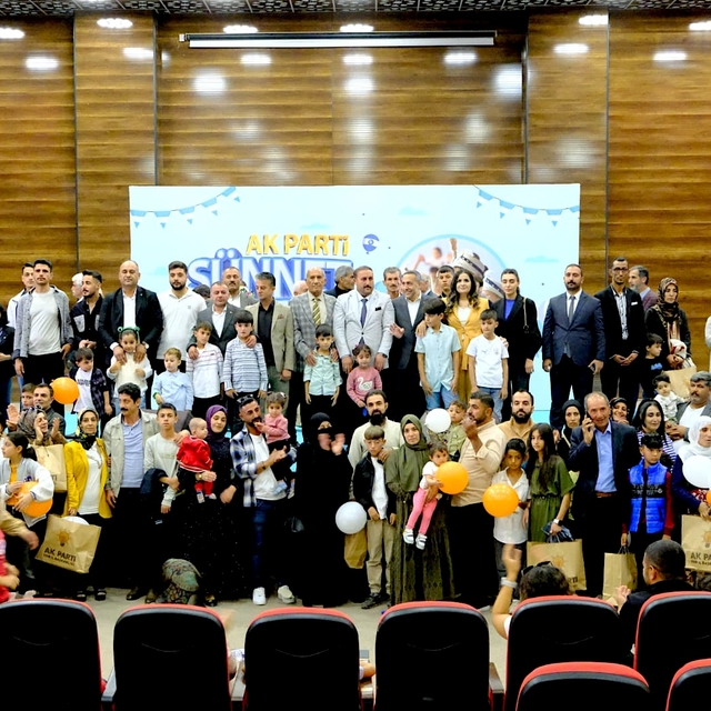 Van'da 200 çocuk için sünnet şöleni düzenlendi