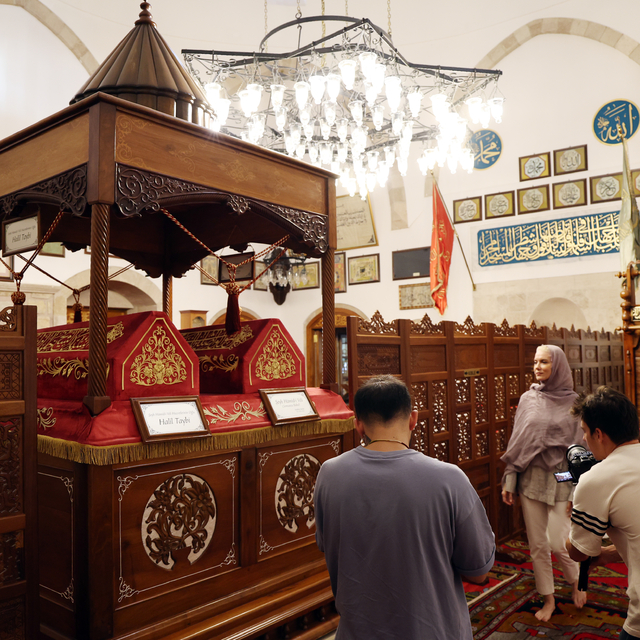 Malatya Kültür Festivali kapsamında Somuncu Baba Külliyesi'nin tanıtım çeki...