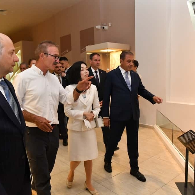 Japon Prensesi Akiko Mikasa, Harbetsuvan ve Karahantepe kazı alanlarını gez...