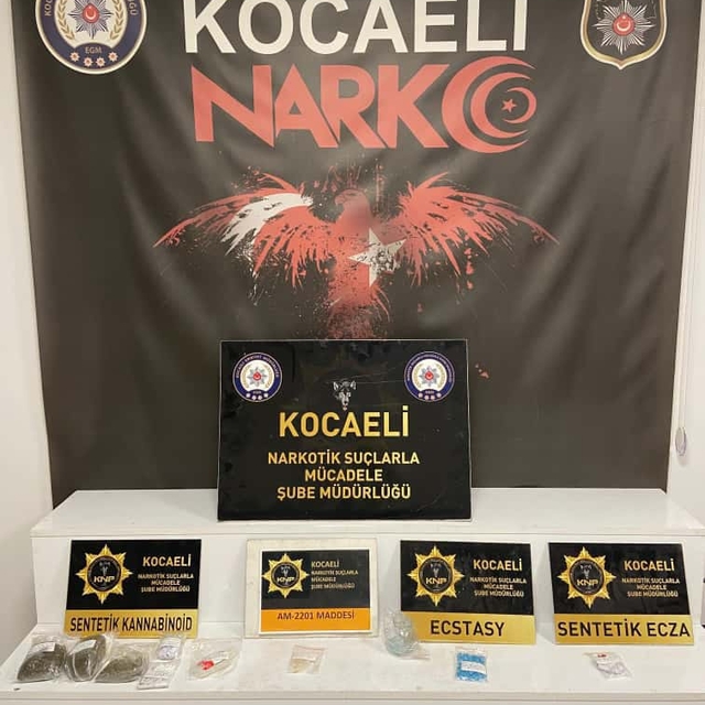 Kocaeli'de uyuşturucu operasyonunda 5 şüpheli tutuklandı