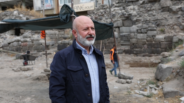 Kayseri'de Hoca Hasan Medresesi'nde kazı çalışmaları sürüyor