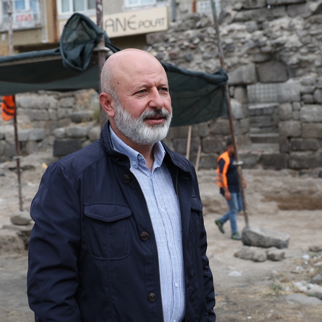 Kayseri'de Hoca Hasan Medresesi'nde kazı çalışmaları sürüyor