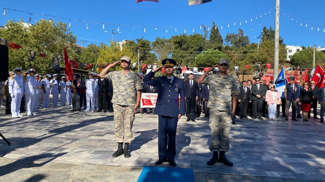Ayvacık'ın düşman işgalinden kurtuluşunun 103. yılı kutlandı