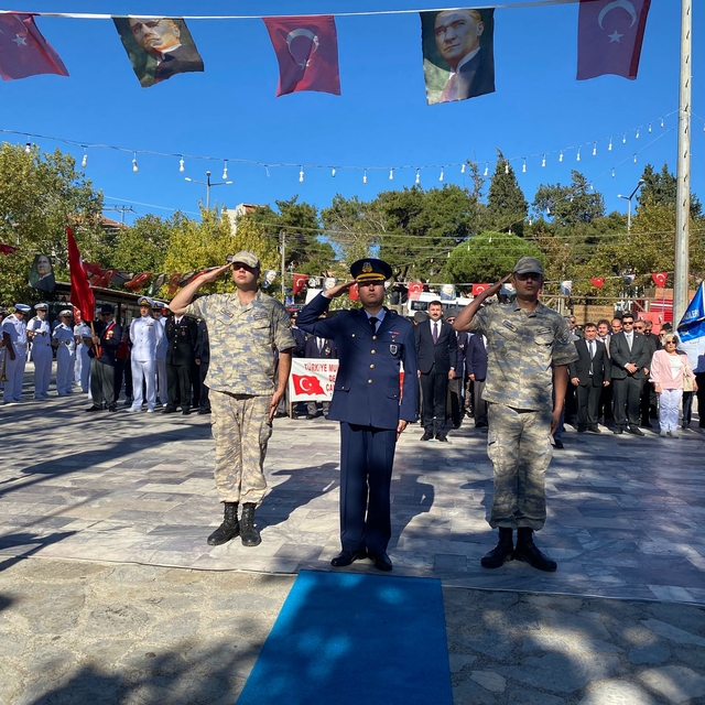 Ayvacık'ın düşman işgalinden kurtuluşunun 103. yılı kutlandı