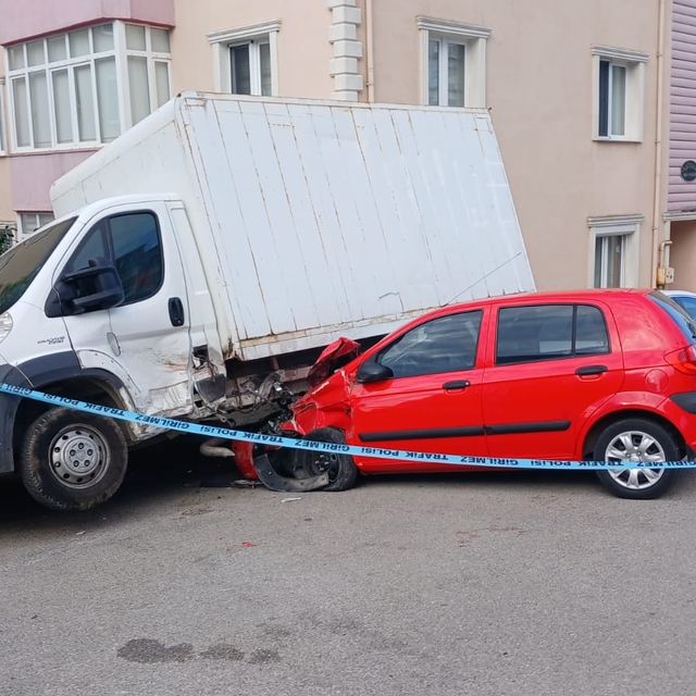 Sinop'ta trafik kazasında 3 kişi yaralandı