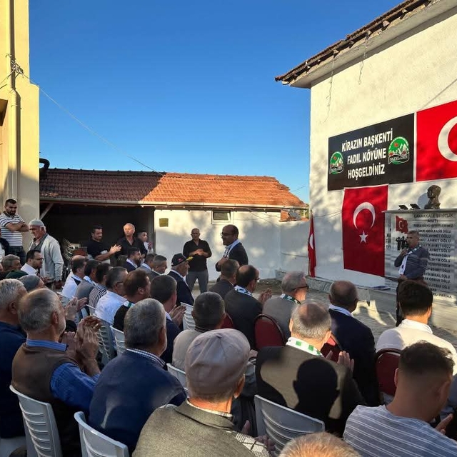 Orhaneli'de Şehitlik Anıtı açıldı