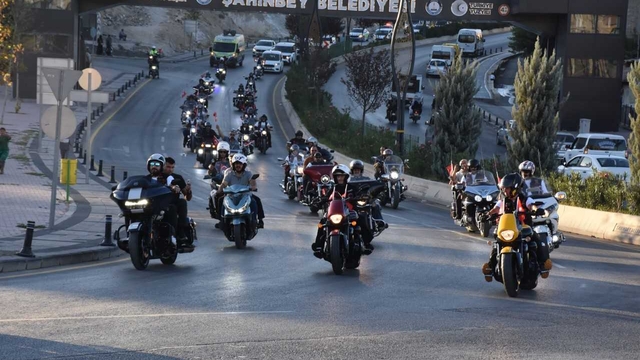 Gaziantep'te "12. Gaziler Sürüşü" düzenlendi