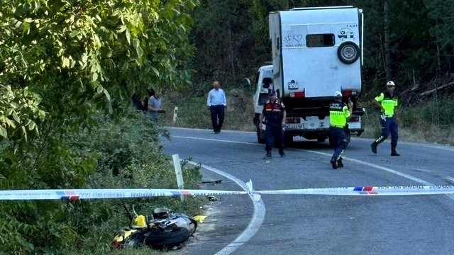 Kütahya'da polis memuru motosiklet kazasında öldü