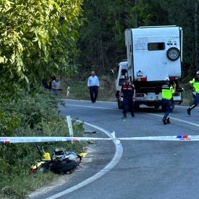 Kütahya'da polis memuru motosiklet kazasında öldü