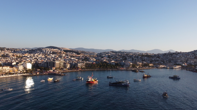 Kuşadası'ndan Küresel Sumud Filosu'na destek