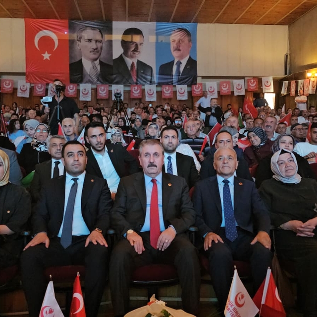 BBP Genel Başkanı Destici, partisinin Çorum İl Kongresi'nde konuştu: