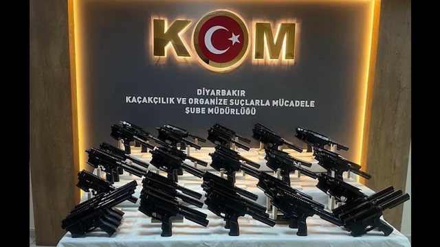 Diyarbakır'da ruhsatsız silah operasyonu: 6 tutuklama