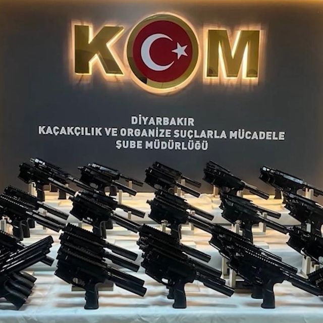 Diyarbakır'da ruhsatsız silah operasyonu: 6 tutuklama
