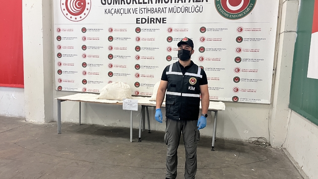 Kapıkule Sınır Kapısı'nda 51 kilogram sentetik uyuşturucu ele geçirildi