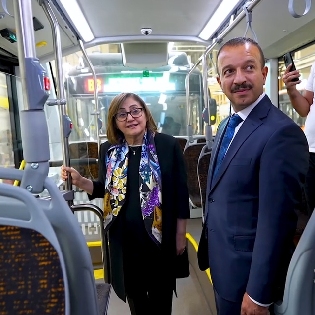 Gaziantep toplu ulaşımda elektrikli otobüse geçiyor