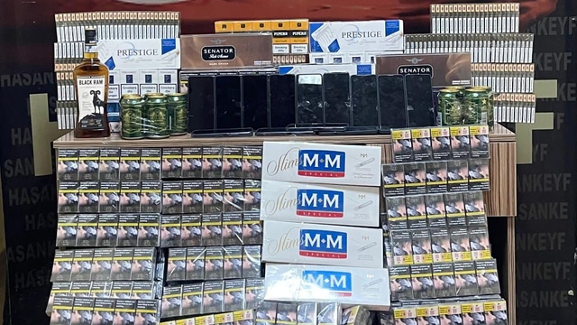 Batman'da kaçakçılık operasyonunda 30 kişi hakkında adli işlem yapıldı