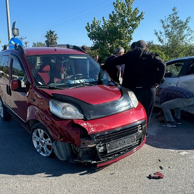 Samsun'da trafik kazası 4 yaralı