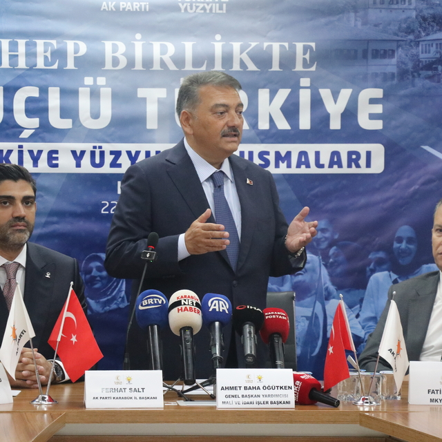 AK Parti Genel Başkan Yardımcısı Öğütken, Karabük'te konuştu: