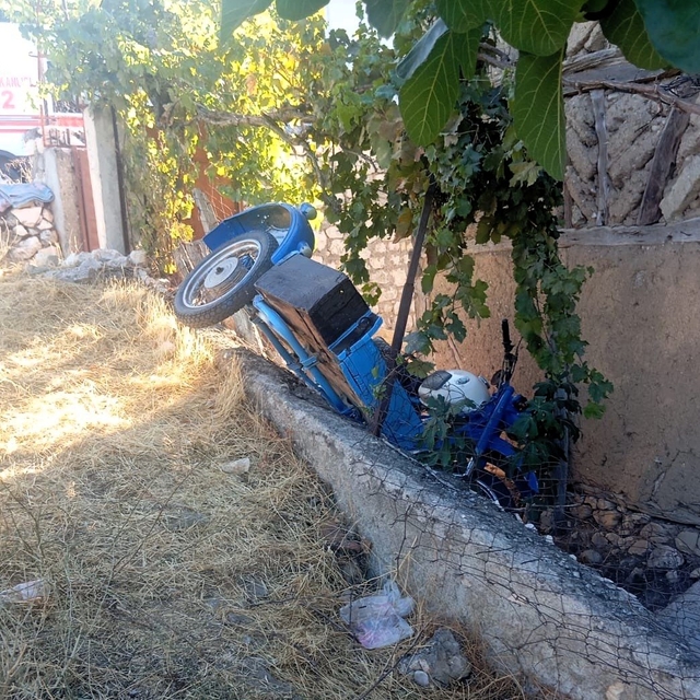 Bilecik'te devrilen motosikletin sürücüsü öldü