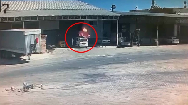 Antalya'da, toptancı halindeki iş yerinde patlama (2)