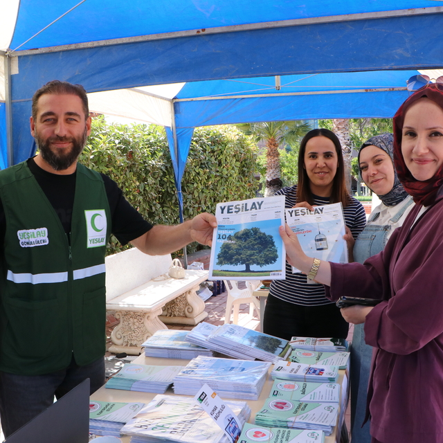 Kilis'te Yeşilay, öğrencileri bağımlılık ve zararlı maddeler konusunda bilg...