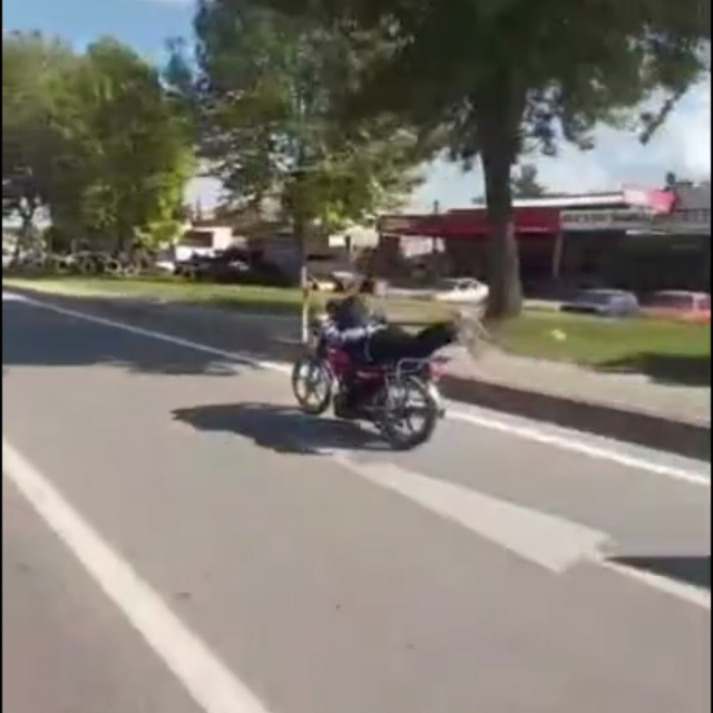 Tokat'ta kara yolunda tehlikeli sürüşü kamerada