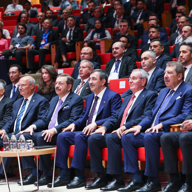 Cumhurbaşkanı Yardımcısı Yılmaz, "TOBB Türkiye 100" programında konuştu: