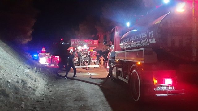 Burdur'da ormanlık alanda çıkan yangın söndürüldü