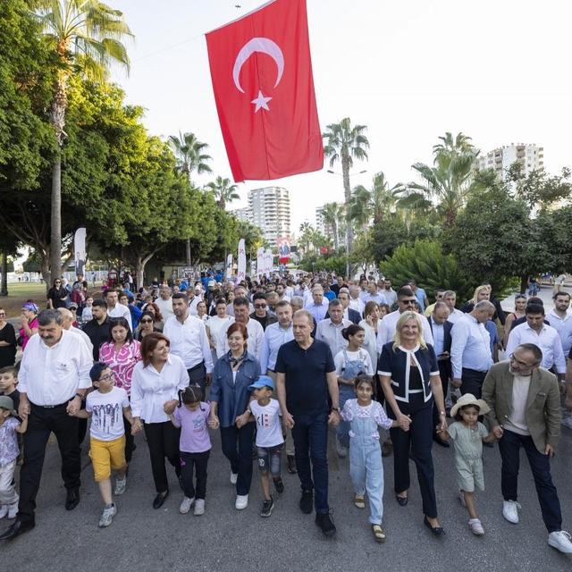Mersin'de "Araçsız Sokak Günü" etkinliği düzenlendi