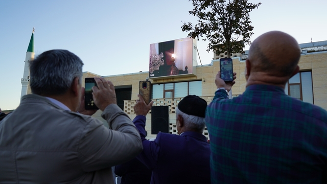 Siirt'te, yılda 2 kez gerçekleşen 'Işık Hadisesi', ilgiyle izlendi