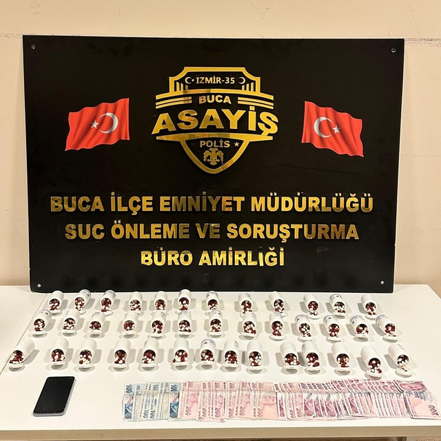 Buca'da evinde uyuşturucu ele geçirilen şüpheli yakalandı