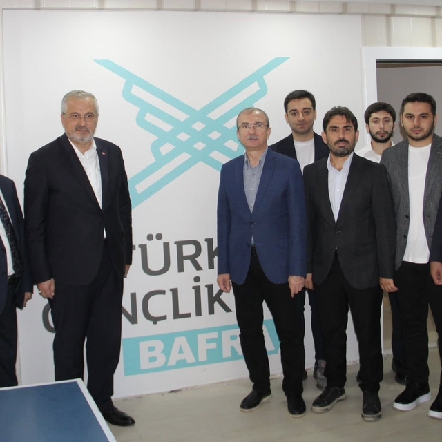 TÜGVA Bafra temsilciliğine destek ziyareti