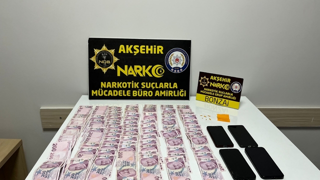 Konya'da uyuşturucu operasyonunda 2 şüpheli tutuklandı