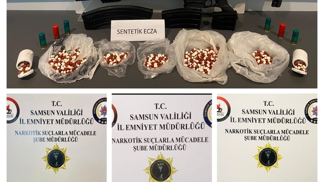 Samsun'da uyuşturucu operasyonunda 6 zanlı yakalandı