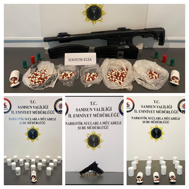 Samsun'da uyuşturucu operasyonunda 6 zanlı yakalandı