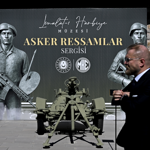 Ankara Kültür Yolu Festivali kapsamında "Asker Ressamlar" sergisi açıldı