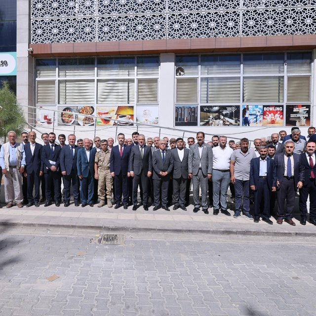 Mardin Valisi Tuncay Akkoyun muhtarlarla bir araya geldi