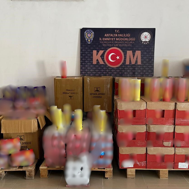 Antalya'da kaçakçılık ve organize suçlarla mücadele sürüyor